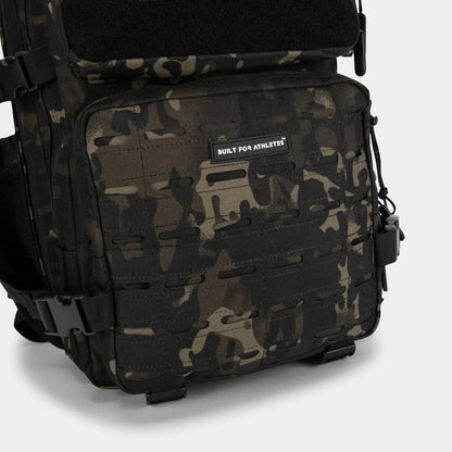 Built For Athletes Medium Black Camo 25L Gym Backpack