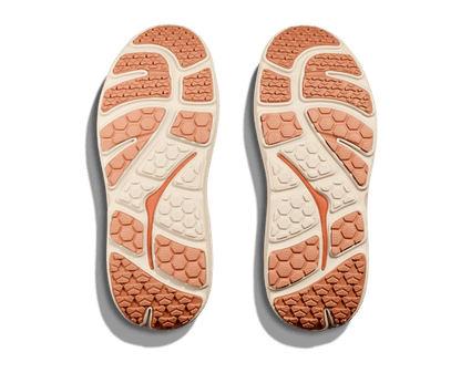 Hoka U Bondi B3 LS - Bekväm sko som håller dina fötter pigga under hela dagens äventyr.  Beige färg med Gröna