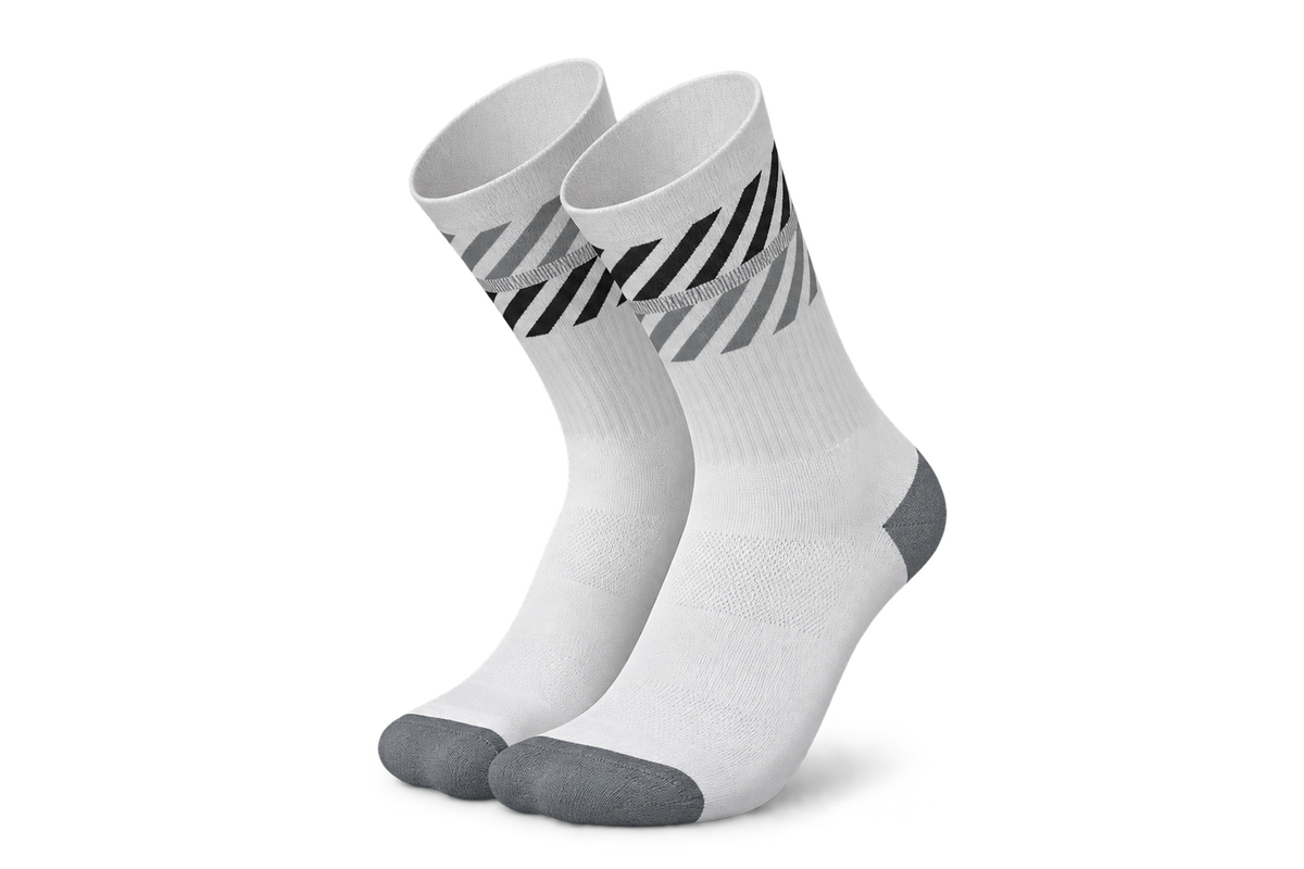 Incylence Merino Light Lanes Light Gray Black