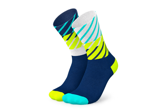 Incylence Running Diagonals Navy Canary