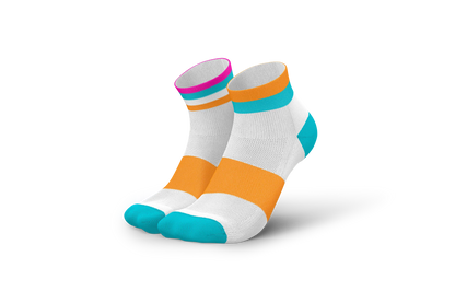 Running Bands Short Cyan Orange