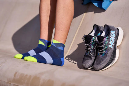 Incylence Running Peaks Navy Blue Canary