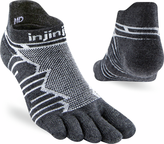Injinji Ultra Run No-Show Wool