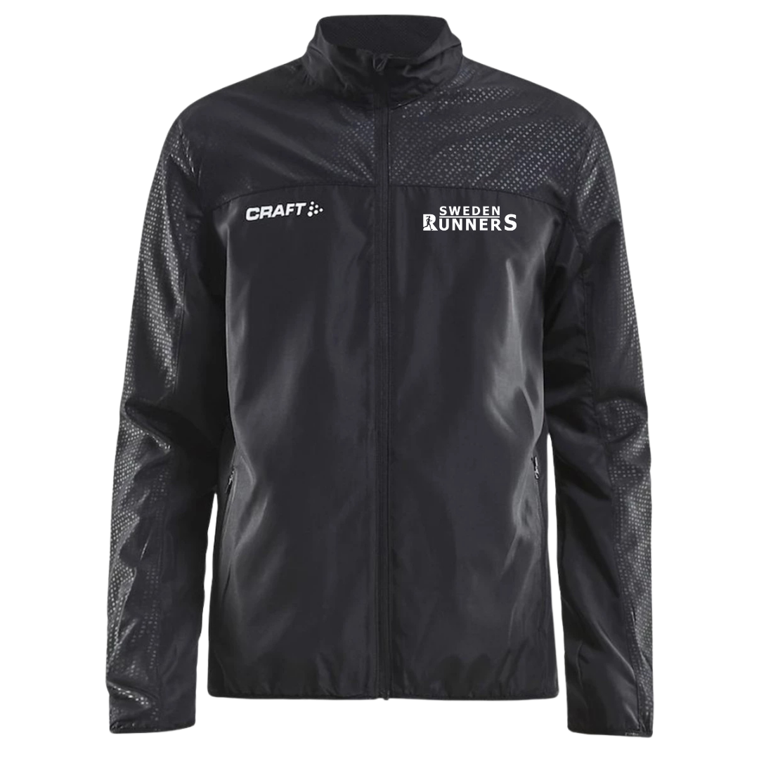 Sweden Runners Rush Wind Jkt Men - Black