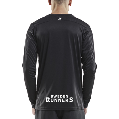 Sweden Runners Long Sleeve Tee Men - Black