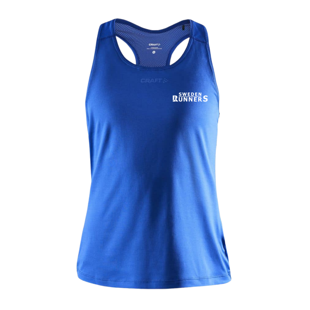 Sweden Runners Blue Singlet Women