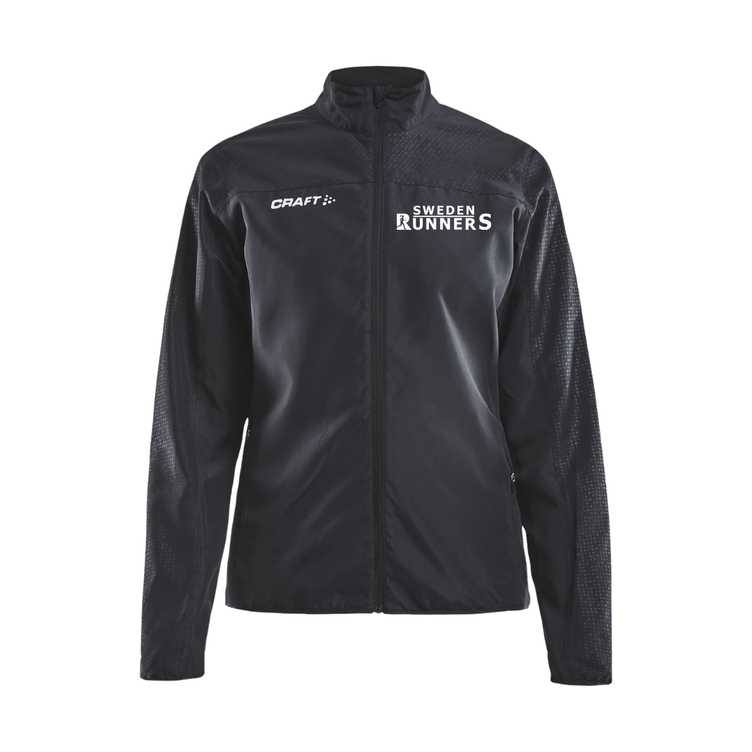 Sweden Runners Rush Wind Jkt Women - Black
