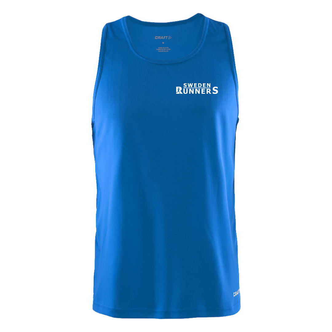 Sweden Runners Blue Singlet Men