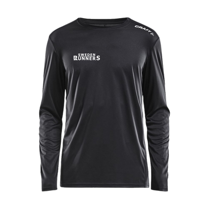 Sweden Runners Long Sleeve Tee Men - Black