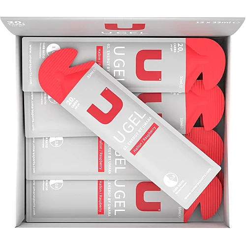 UMARA U GEL Hallon 12x20g carb