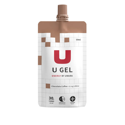 Umara U Gel Skruvkork Choklad / Kaffe + koffein 30g carb