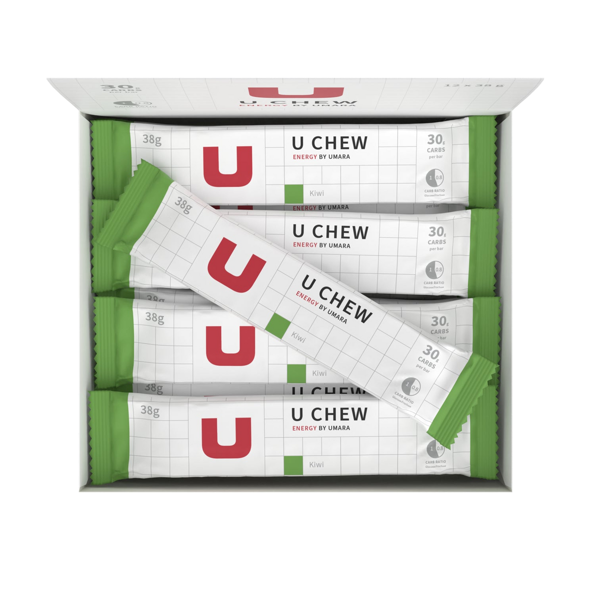 Umara U Chew Kiwi 12x30g carb