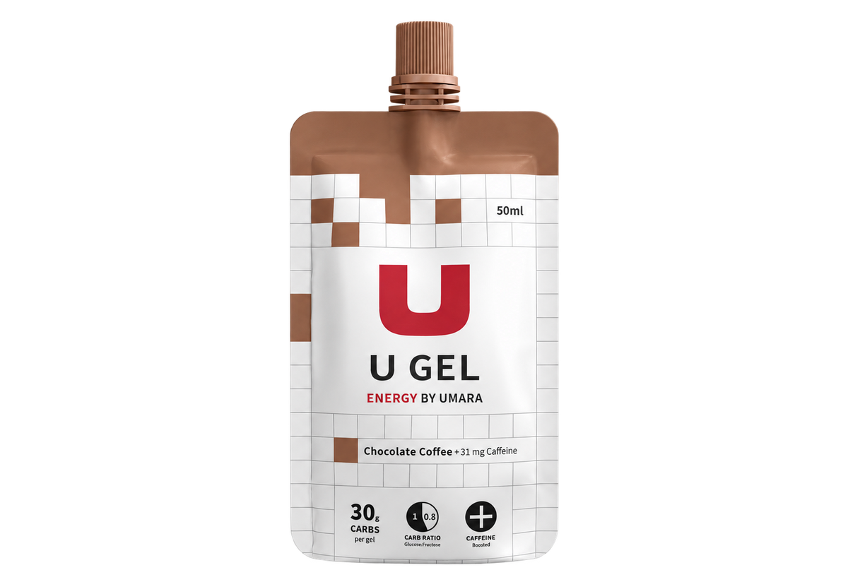 Umara U Gel Skruvkork Choklad / Kaffe + koffein 30g carb