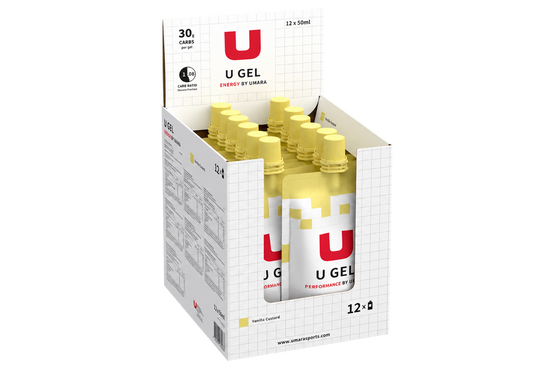 Umara U Gel Skruvkork Vaniljsås 12x30g carb