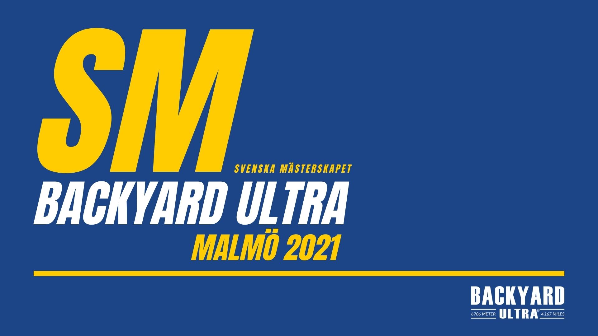 Svenska Mästerskapet Backyard Ultra 2021